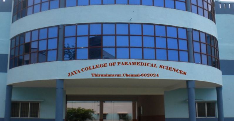 Jaya College of Paramedical Sciences, College of Pharmacy