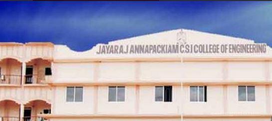 Jayaraj Annapackiam CSI College of Engineering - [JACSICE]