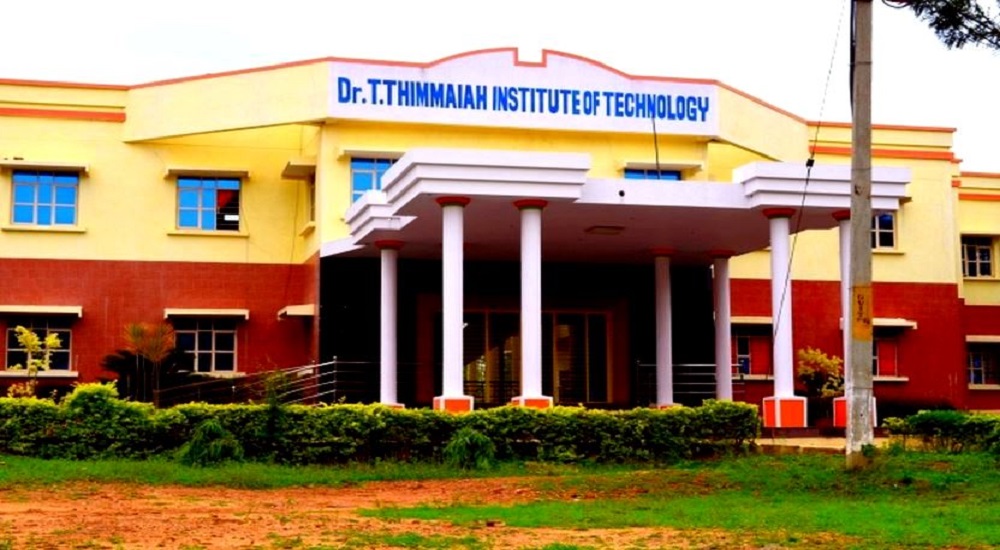 Dr. T. Thimmaiah Institute of Technology - [DRTTIT]