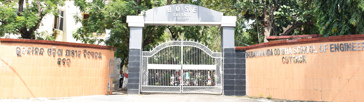 Bhubanananda Odhisa School of Engineering - [BOSE]