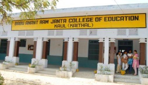 BAR Janta College of Education