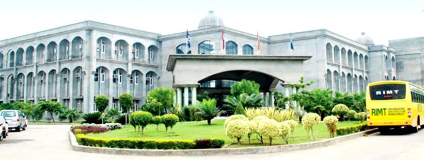 RIMT University Admission 2024: Courses, Reservation, Scholarship