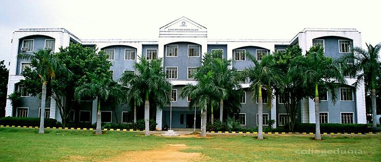 Alpha Arts and Science 
College in Tamil Nadu