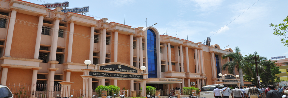 Annamalai University, Directorate of Distance Education