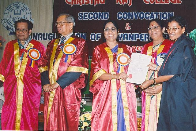 Christhu Raj College Tiruchirappalli Convocation photo 1