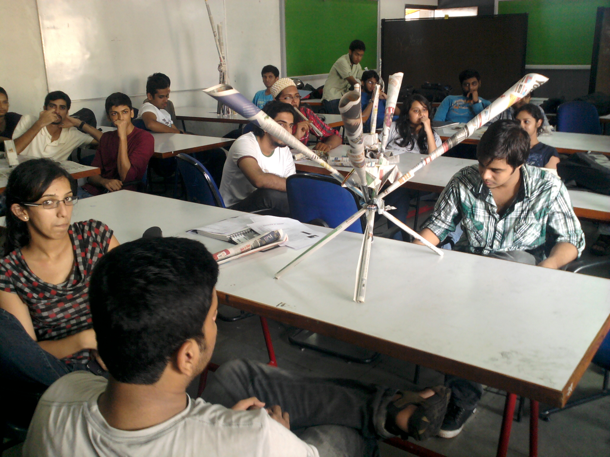 Rizvi College of Architecture Mumbai Student's work photo 2