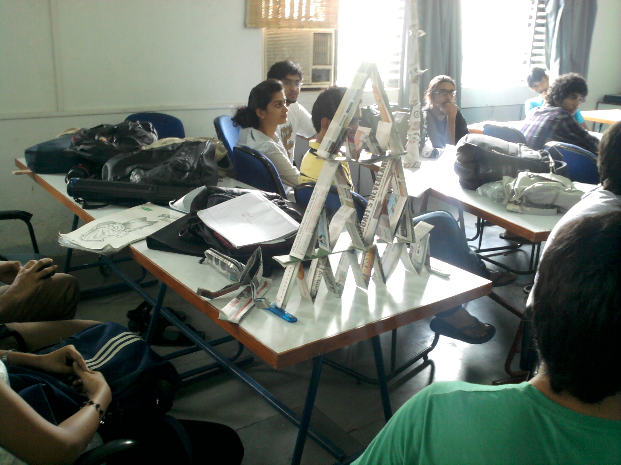 Rizvi College of Architecture Mumbai Student's work photo 3