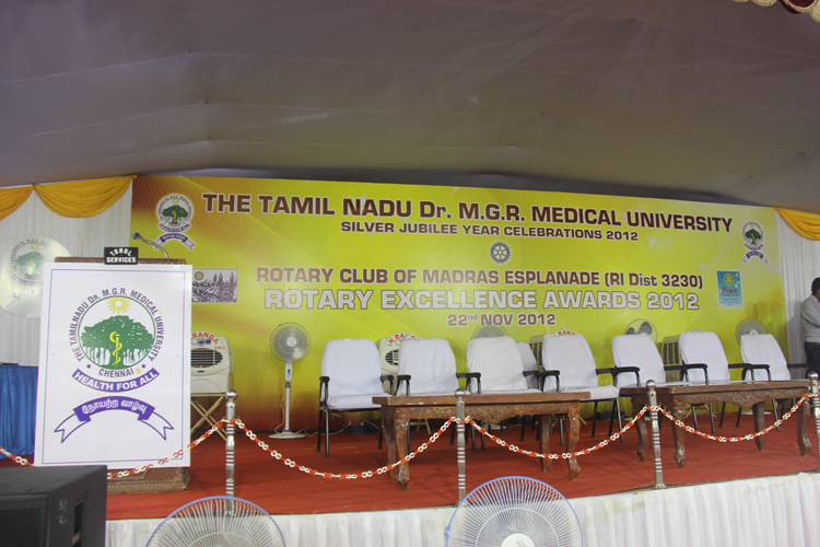 MGR Medical University Rotary  Day Celebrations photo 1
