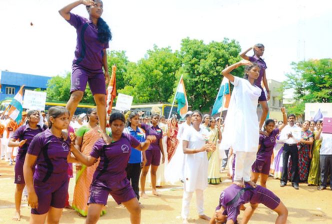 Bharathi Women's Arts & Science College Kallakurichi Independance Day Celebration photo 5