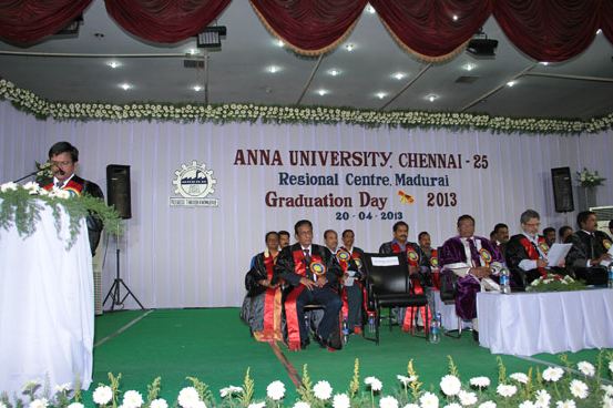 Anna University of Technology Madurai Graduation Day photo 1