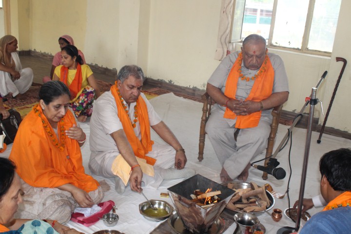 KRM DAV College Nakodar Event-Hawan photo 2