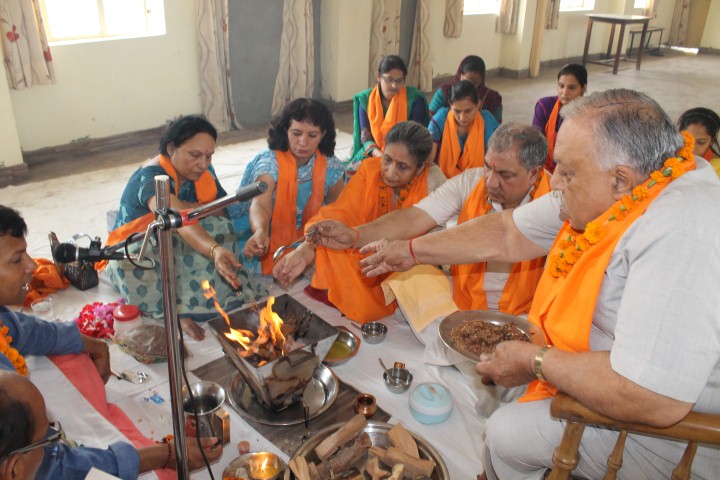 KRM DAV College Nakodar Event-Hawan photo 3
