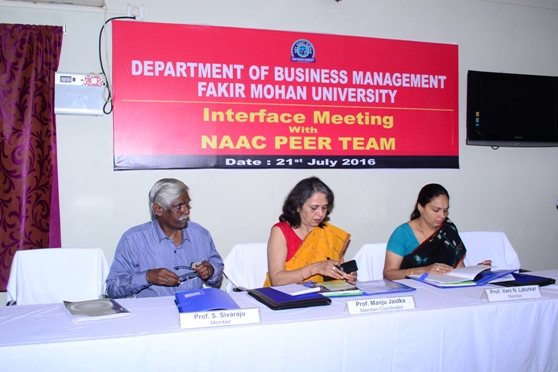 Fakir Mohan University Balasore Naac Team Visit photo 15