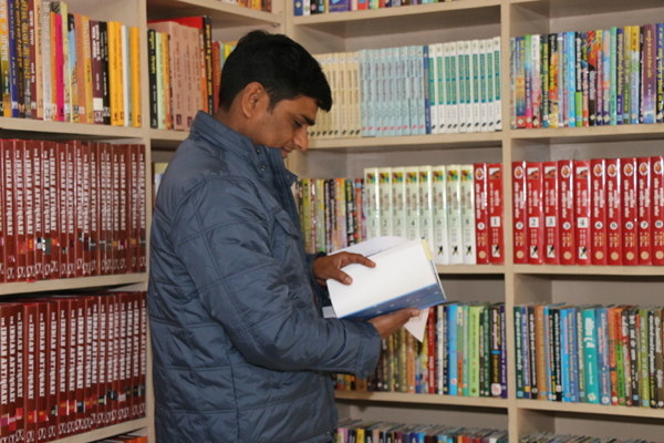 Sanchi University of BuddhistIndic Studies Bhopal Library photo 2