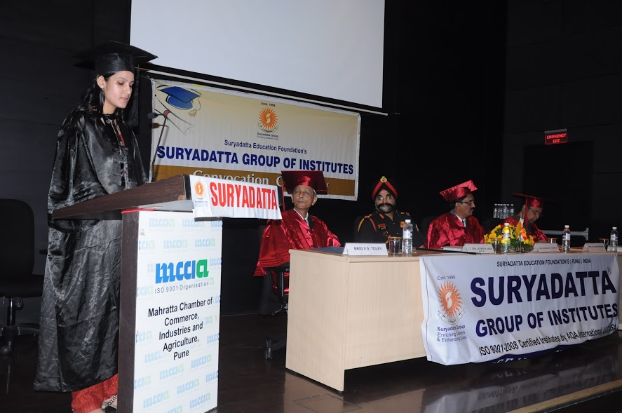 Suryadatta Group of Institutes Bavdhan Pune Convocation photo 1