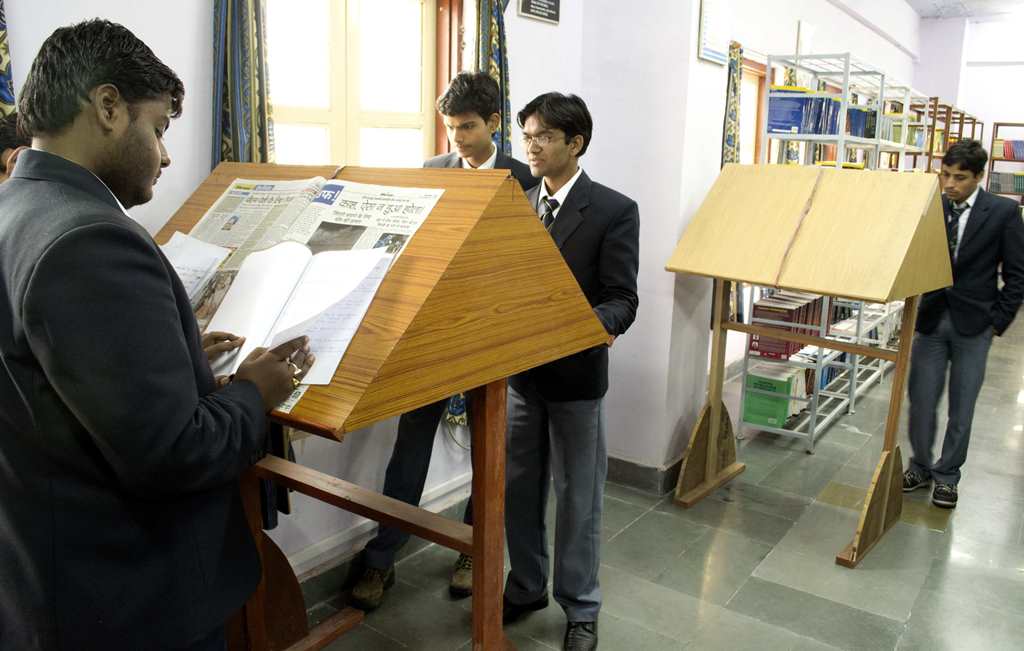 Dr. K.N. Modi University Newai Library photo 2