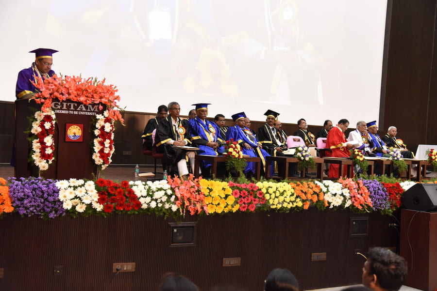 GITAM University Bengaluru Convocation photo 12