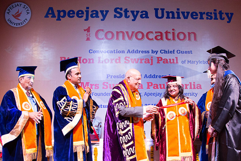 Apeejay Stya University Gurgaon Convocation photo 3