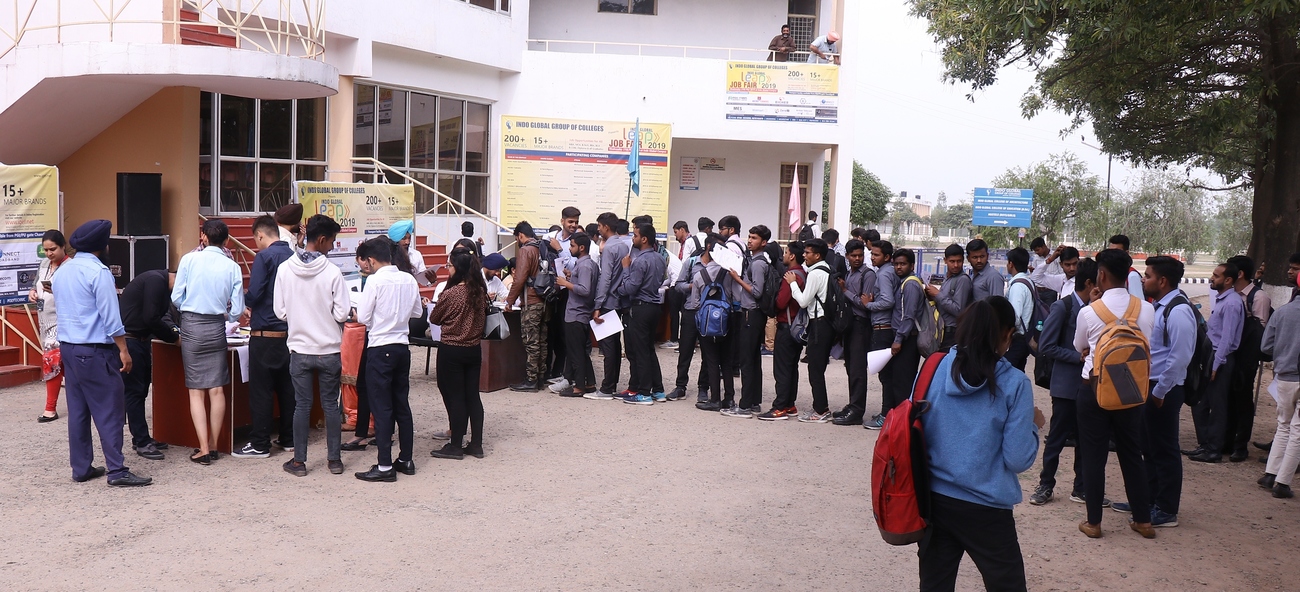 Indo Global College of Architecture Mohali Job Fair photo 7