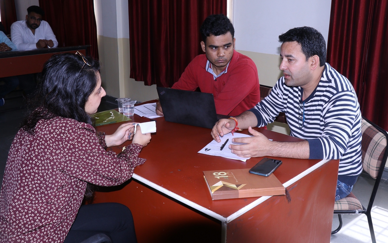 Indo Global College of Architecture Mohali Job Fair photo 2