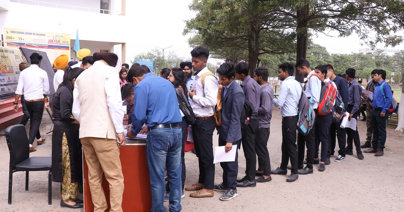 Indo Global College of Architecture Mohali Job Fair photo 13