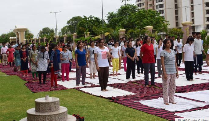 RUHS International Yoga Day Celebration photo 4