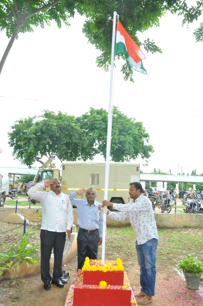 Krishna University Machilipatnam Independence Day Celebration photo 9