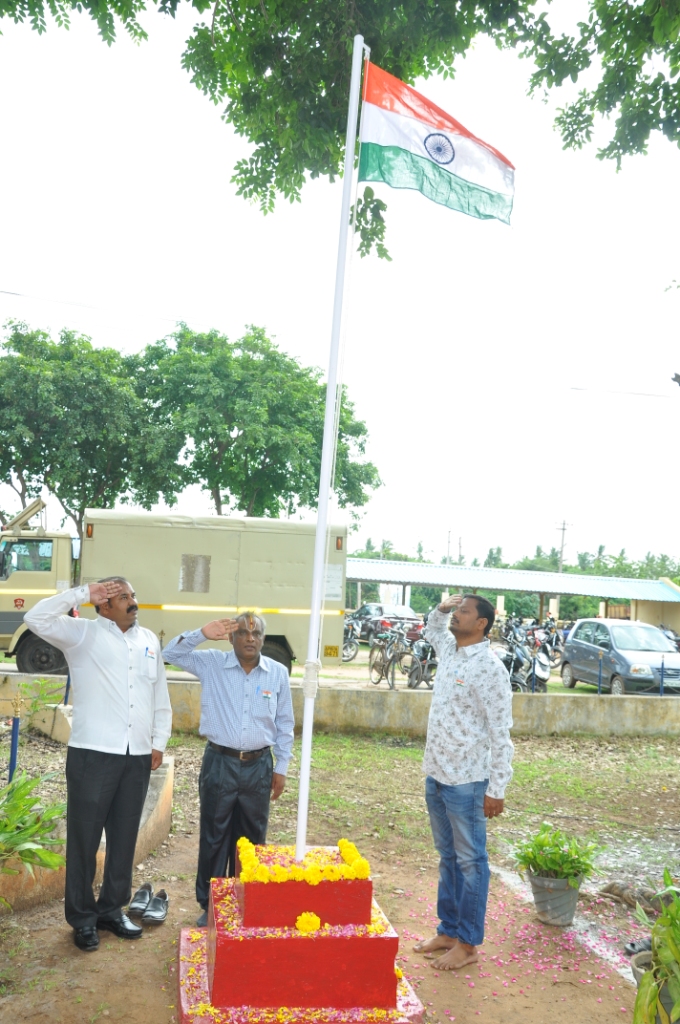 Krishna University Machilipatnam Independence Day Celebration photo 11