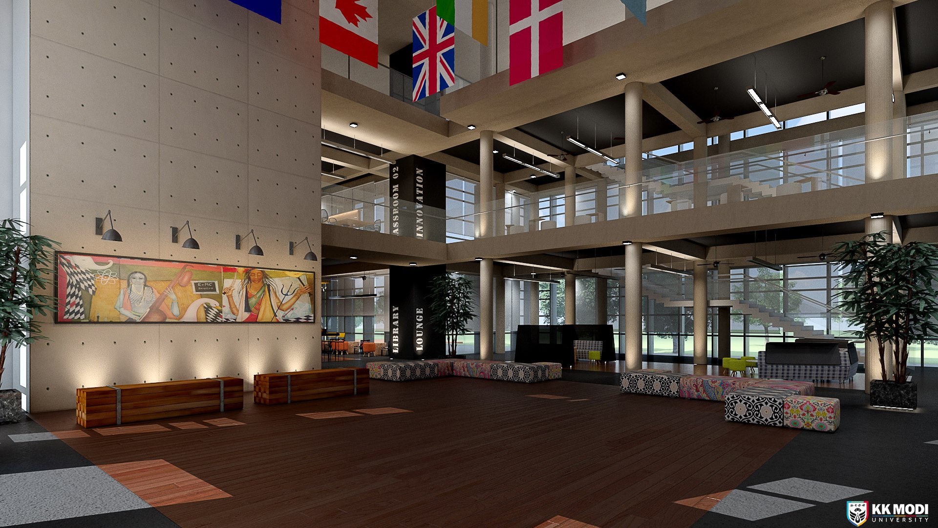 KK Modi University Bhilai Infrastructure photo 4