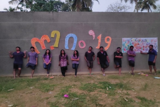 St. Gregorios Dental College Ernakulam Holi Celebration photo 2