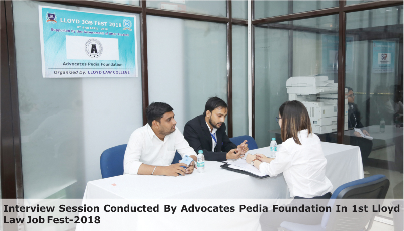 Lloyd Law College Greater Noida Job Fest photo 16