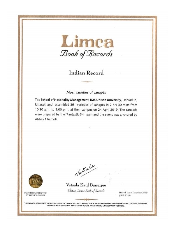 IMS Unison University Dehradun Achievements photo 1
