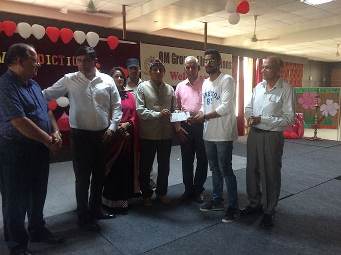 Om Sterling Global University Hisar Scholarship Distribution photo 2