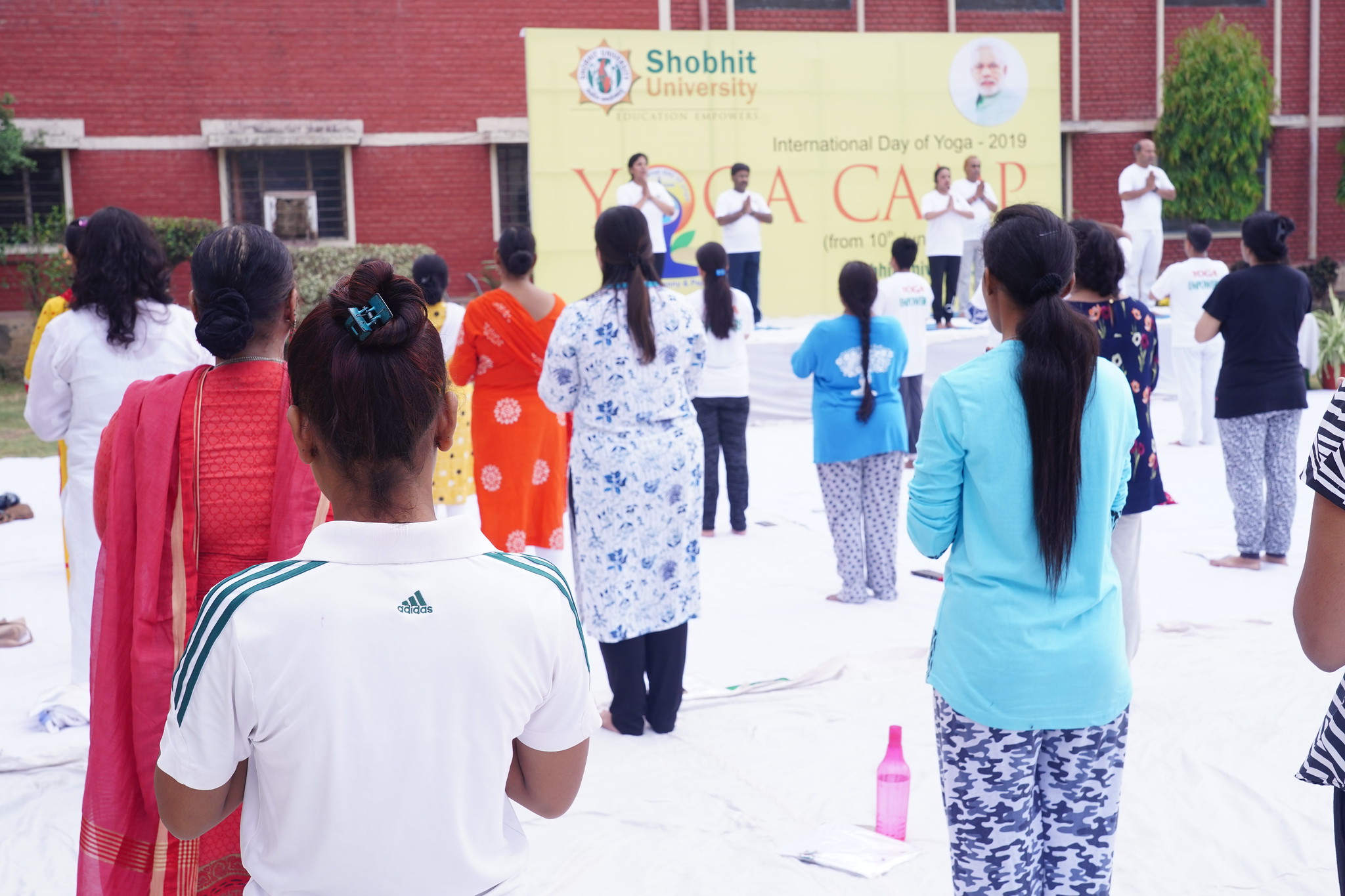 SU Gangoh International Yoga Day photo 4