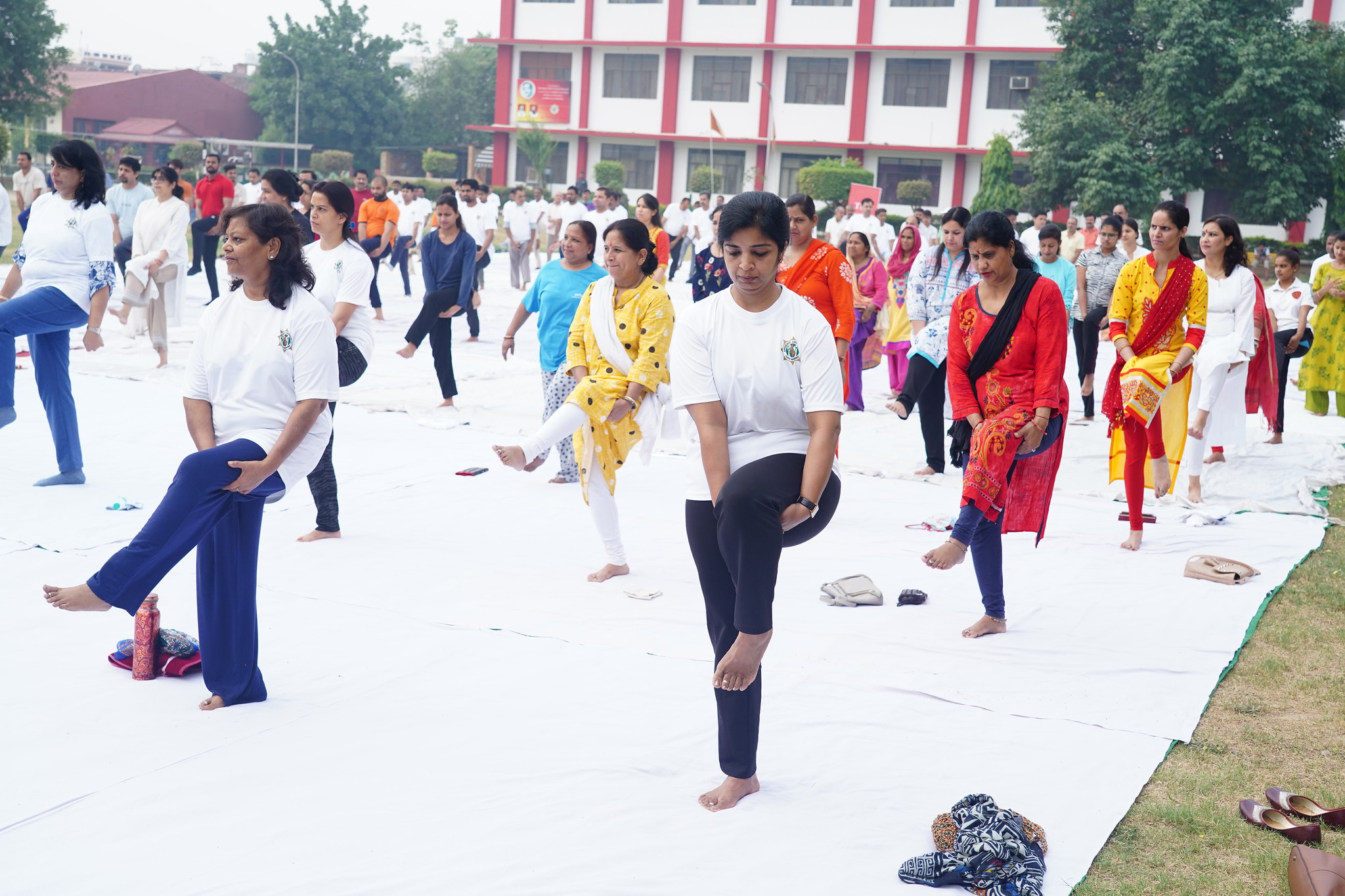 SU Gangoh International Yoga Day photo 10
