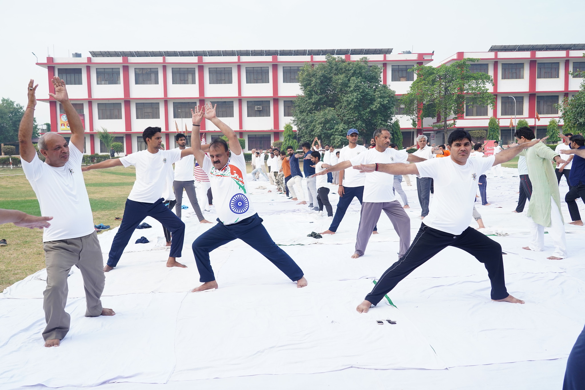 SU Gangoh International Yoga Day photo 11