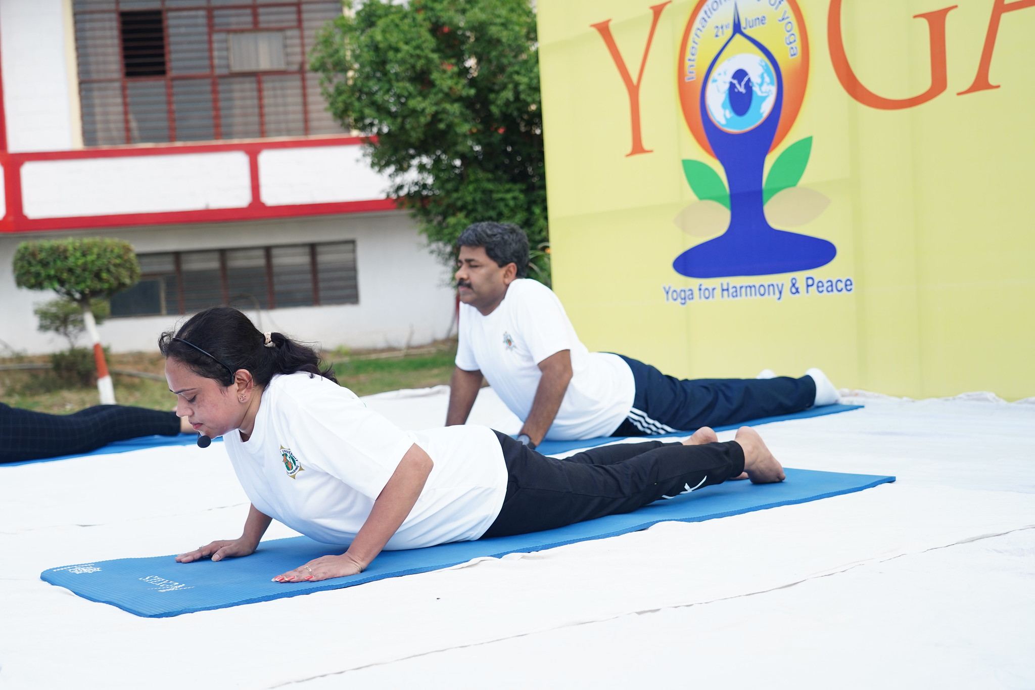 SU Gangoh International Yoga Day photo 12