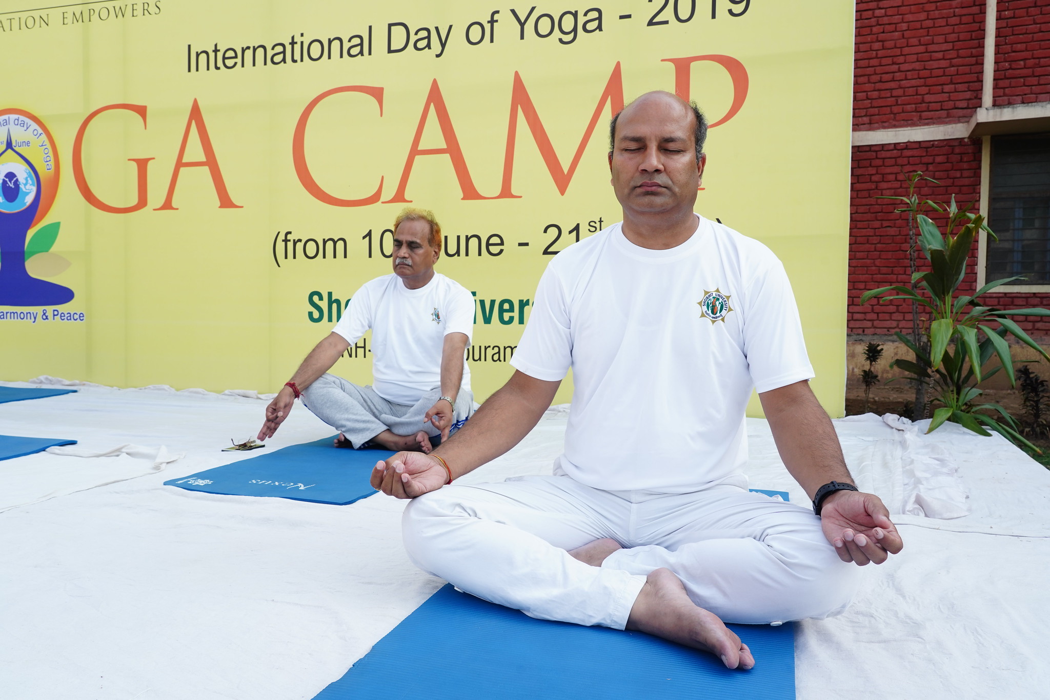 SU Gangoh International Yoga Day photo 13