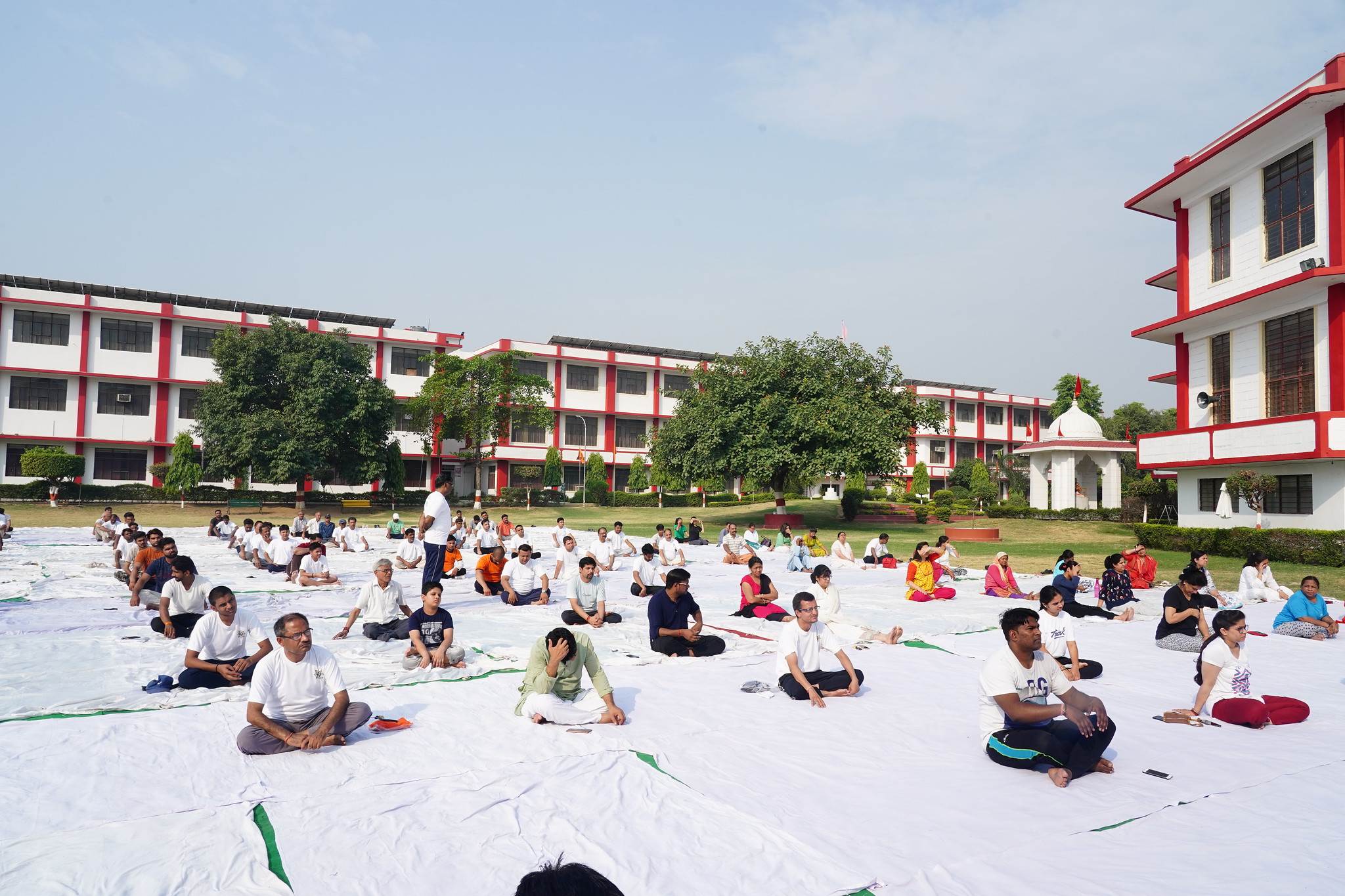 SU Gangoh International Yoga Day photo 16