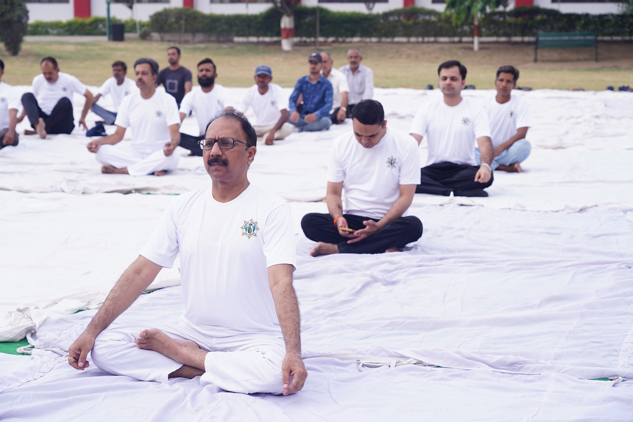 SU Gangoh International Yoga Day photo 6