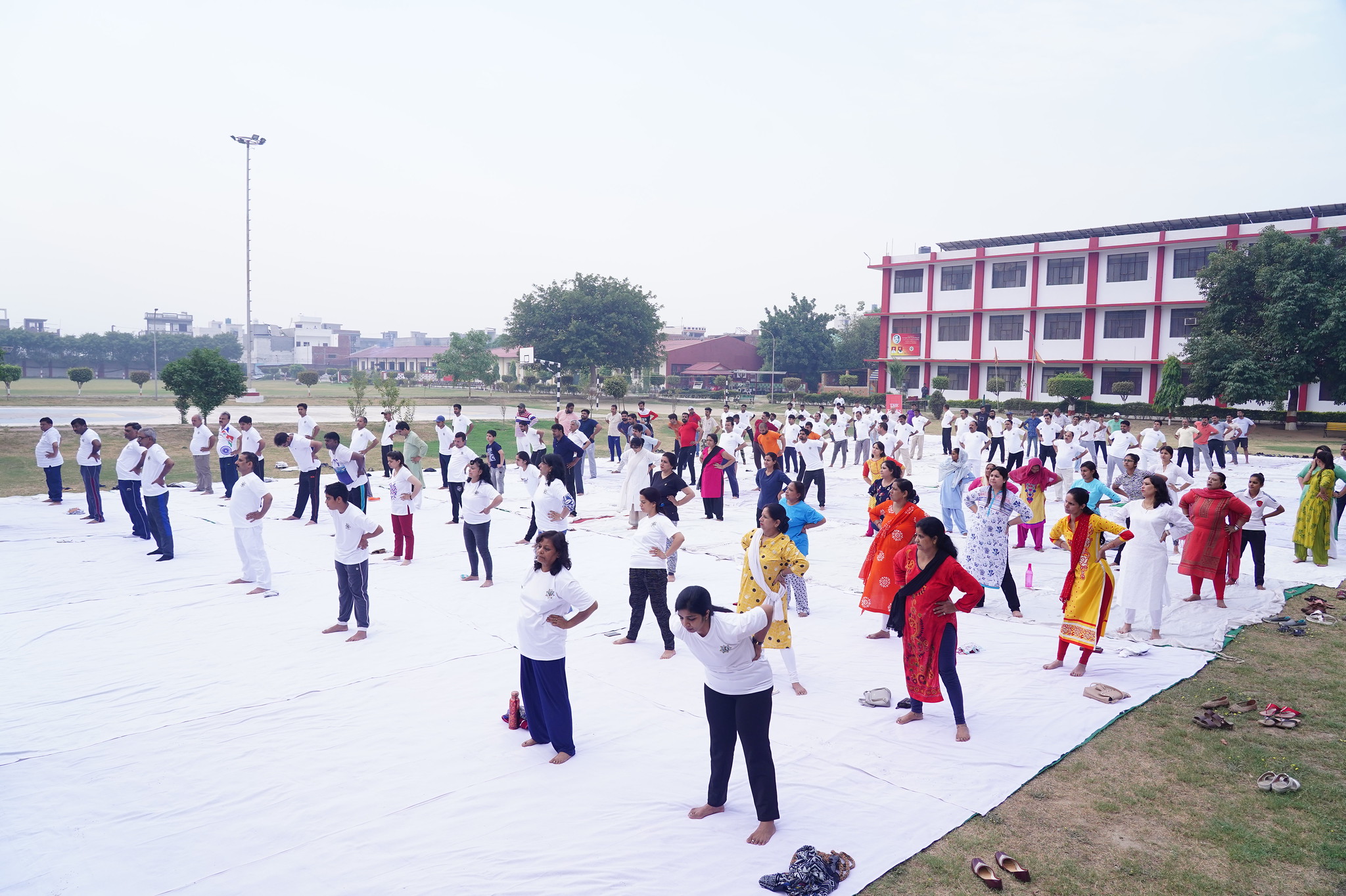 SU Gangoh International Yoga Day photo 9
