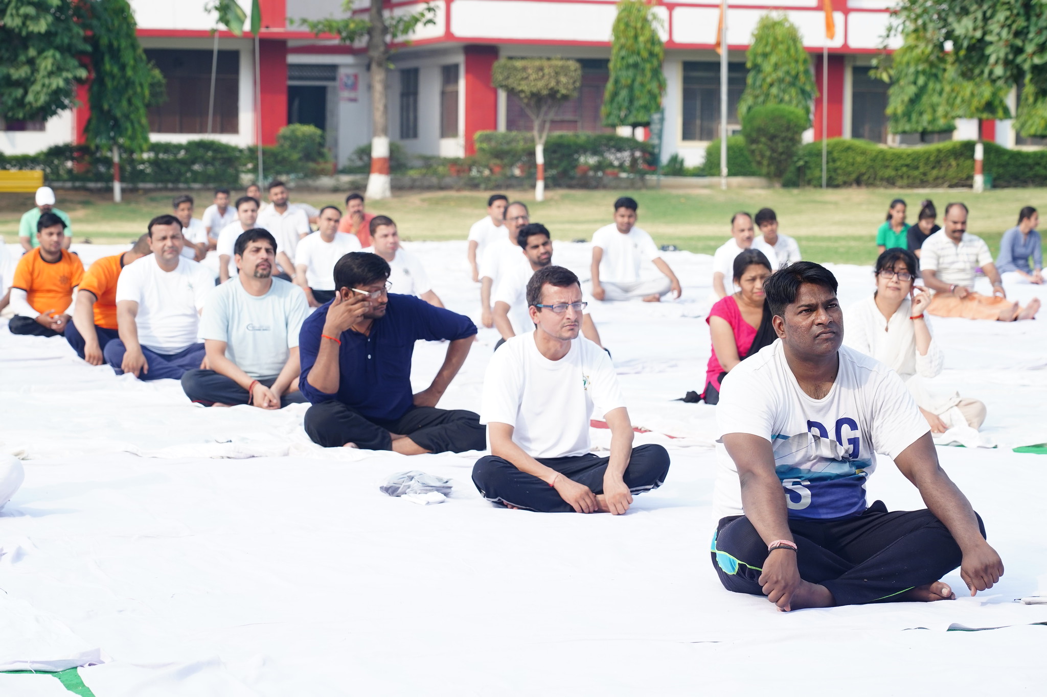 SU Gangoh International Yoga Day photo 17