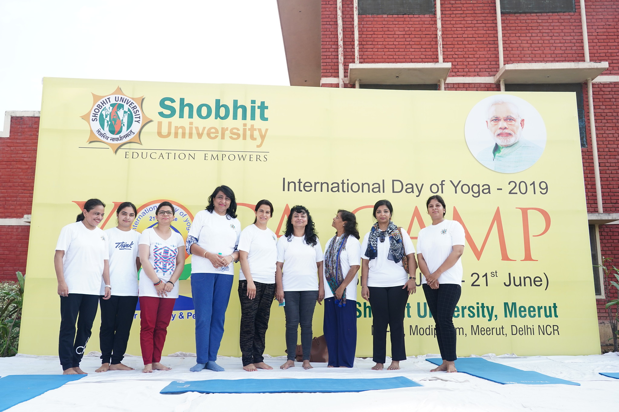 SU Gangoh International Yoga Day photo 18