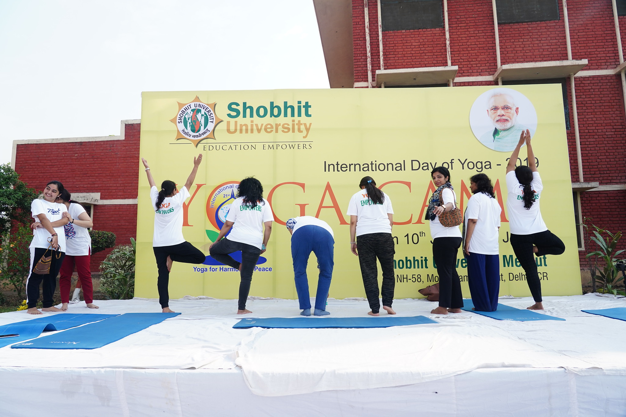 SU Gangoh International Yoga Day photo 19