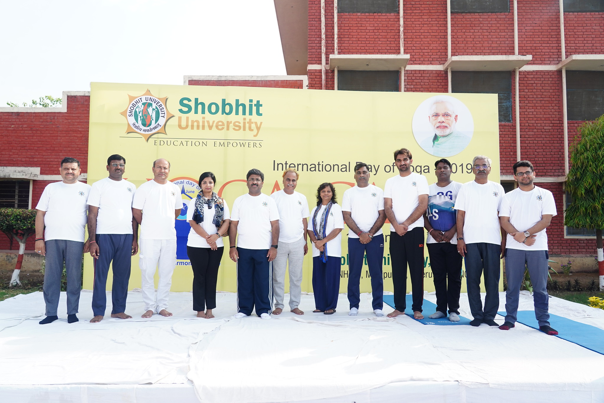SU Gangoh International Yoga Day photo 20