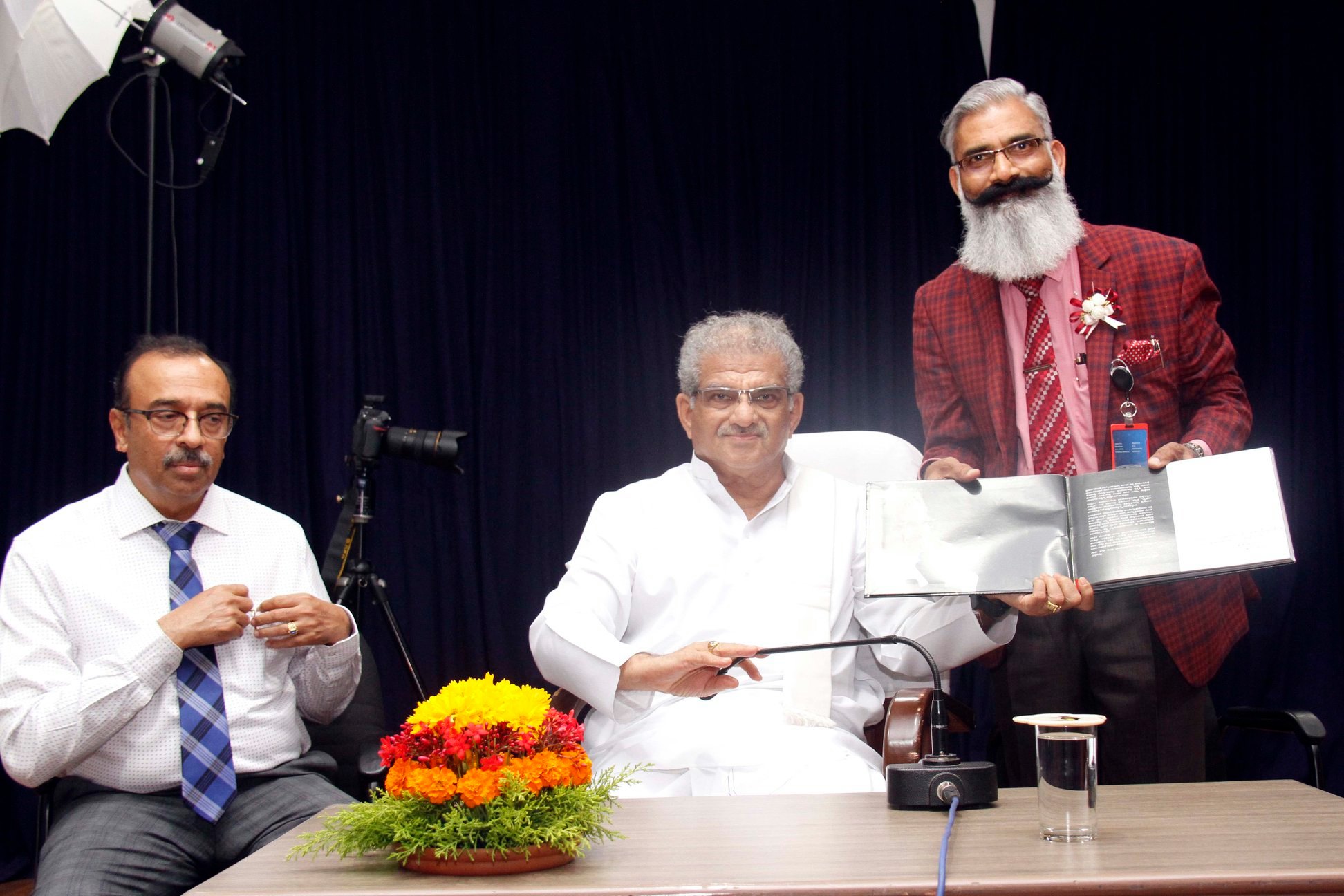 Shri Dharmasthala Manjunatheshwara University Dharwad Photography Club Inauguration photo 17