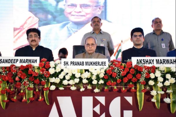 Asian Business School Noida Group Photo Dr. Pranab Mukherjee photo 4