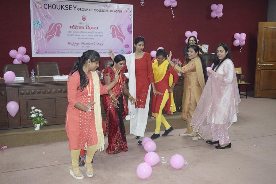 Chouksey Engineering College Bilaspur Women Day photo 5