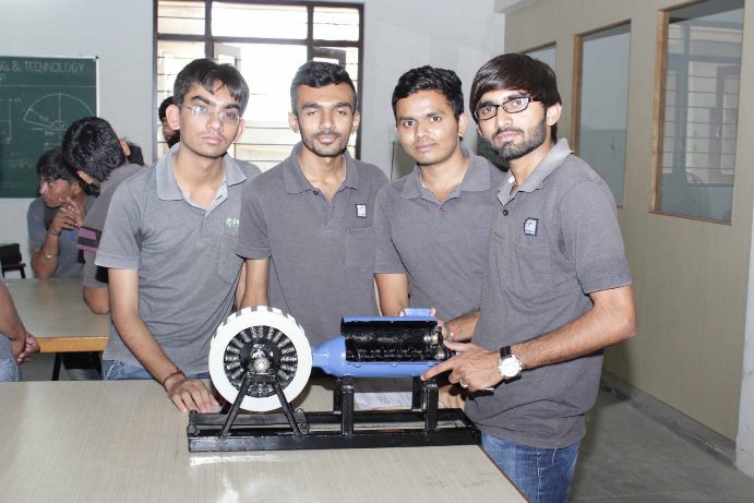 Darshan University Rajkot Project Exhibition photo 4