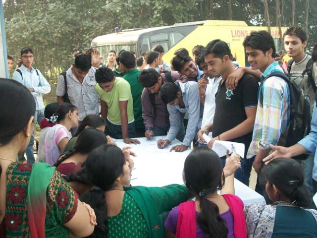 Janta College of Pharmacy Sonepat Blood Donation Camp photo 2